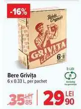 Carrefour Bere Grivița Ofertă