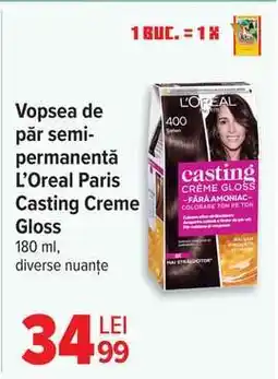 Carrefour Vopsea de păr semi-permanentă, L’Oreal Paris Casting Creme Gloss Ofertă