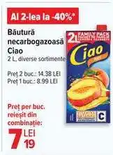 Carrefour Băutură necarbonatată Ciao Ofertă