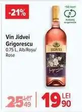 Carrefour Vin Jidvei Grigorescu Ofertă
