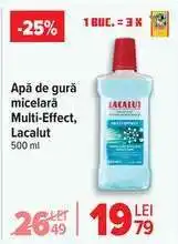 Carrefour Apă de gură micelară Multi-Effect Lacalut Ofertă