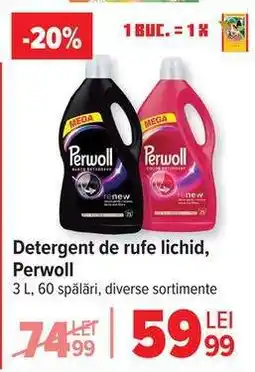 Carrefour Detergent de rufe lichid, Perwoll Ofertă