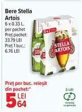 Carrefour Bere Stella Artois Ofertă