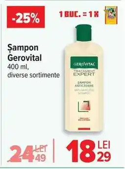 Carrefour Șampon Gerovital Ofertă