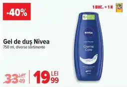Carrefour Gel de duș Nivea Ofertă