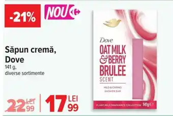 Carrefour Săpun cremă, Dove Ofertă