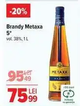 Carrefour Brandy Metaxa 5 Ofertă