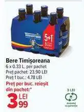 Carrefour Bere Timisoreana Ofertă