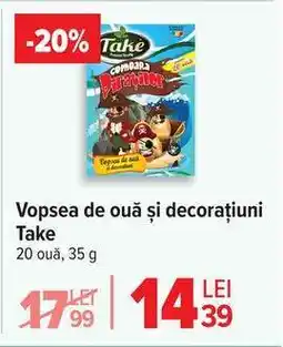 Carrefour Vopsea de ouă și decorațiuni Take Ofertă