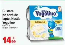 Carrefour Gustare pe bază de lapte, Nestle Yogolino Ofertă