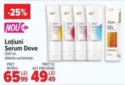 Carrefour Loțiuni Serum Dove Ofertă