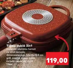 Kaufland Tigaie dublă 3în1 Ofertă