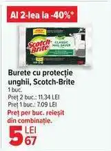 Carrefour Burete cu protecție unghii, Scotch-Brite Ofertă