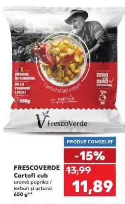 Kaufland FRESCOVERDE Cartofi cub Ofertă