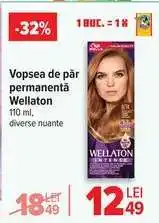 Carrefour Vopsea de păr permanentă, Wellaton Ofertă