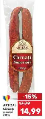 Kaufland ARTIZAL Cârnați superiori 300 g Ofertă