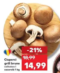 Kaufland Ciuperci grill brune Ofertă