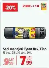 Carrefour Saci menajeri Tytan flex, Fino Ofertă