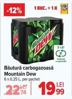 Carrefour Băutură carbogazoasă Mountain Dew Ofertă