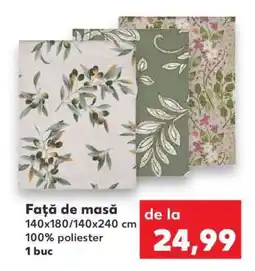 Kaufland Față de masă Ofertă