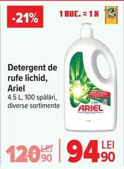 Carrefour Detergent de rufe lichid Ariel Ofertă