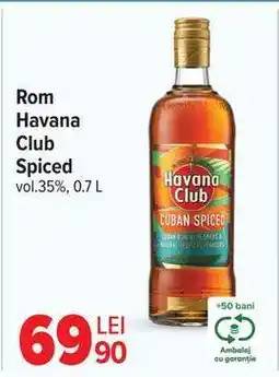 Carrefour Rom Havana Club Spiced Ofertă
