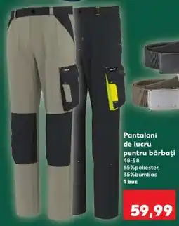 Kaufland Pantaloni de lucru pentru bărbați Ofertă