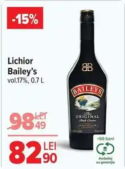Carrefour Lichior Bailey’s Ofertă