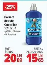 Carrefour Balsam de rufe Coccolino Ofertă