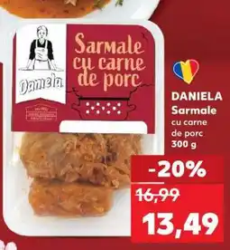 Kaufland DANIELA Sarmale cu carne de porc Ofertă