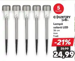 Kaufland Lampă solară LED Ofertă