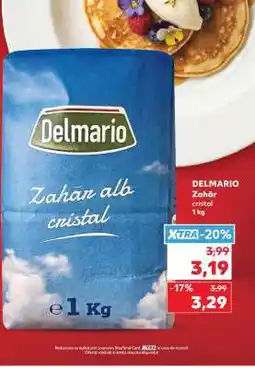 Kaufland DELMARIO ZAHĂR CRISTAL 1 kg Ofertă