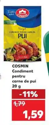 Kaufland COSMIN Condiment pentru carne de pui 20 g Ofertă