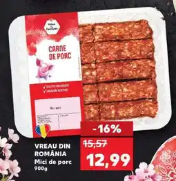Kaufland Mici de porc 900g Ofertă