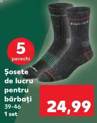Kaufland Șosete de lucru pentru bărbați Ofertă