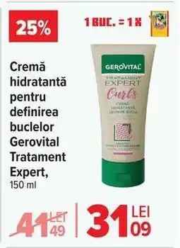Carrefour Cremă hidratantă pentru definirea buclelor Gerovital Tratament Expert, 150 ml Ofertă