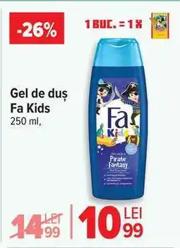 Carrefour Gel de duș Fa Kids Ofertă