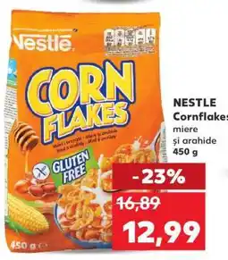 Kaufland NESTLE Cornflakes miere și arahide 450 g Ofertă