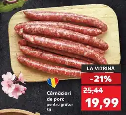 Kaufland Cârnațiori de porc pentru grătar Ofertă