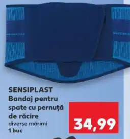 Kaufland SENSIPLAST Bandaj pentru spate cu pernuță de răcire Ofertă