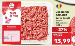 Kaufland Carne tocată de porc Ofertă