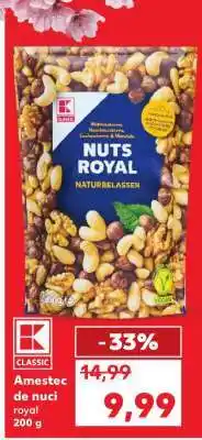 Kaufland Amestec de nuci royal 200 g Ofertă