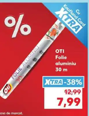 Kaufland OTI Folie aluminiu 30 m Ofertă