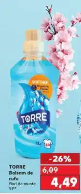 Kaufland TORRE Balsam de rufe flori de munte 1L Ofertă