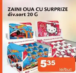 Unicarm Zaini oua cu surprize Ofertă