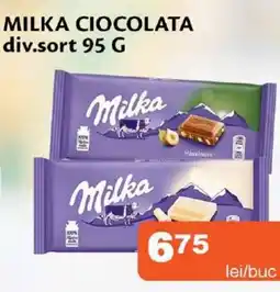 Unicarm Milka ciocolata Ofertă