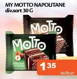 Unicarm My motto napolitane Ofertă