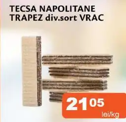 Unicarm Tecsa napolitane trapez Ofertă