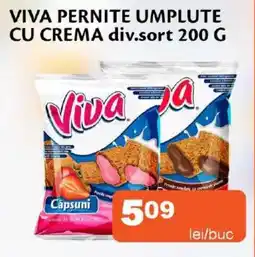 Unicarm Viva pernite umplute cu crema Ofertă
