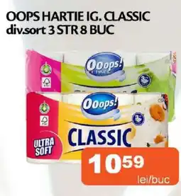 Unicarm Oops hartie ig. classic Ofertă